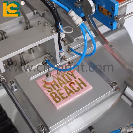 Máquina de estampagem a quente de toalha de papel com descarga automática